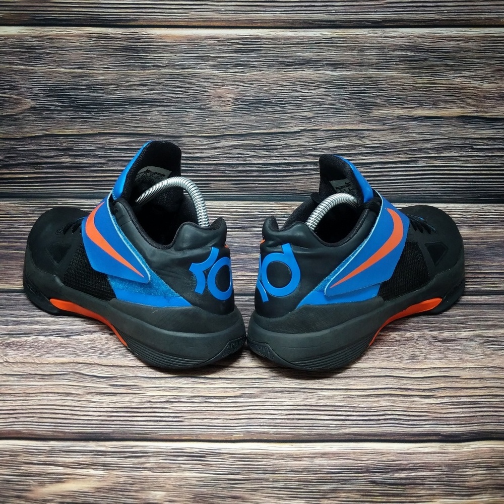 Nike Zoom KD 4 Lightening Blue Away Kevin Durant - Picture 8 of 8